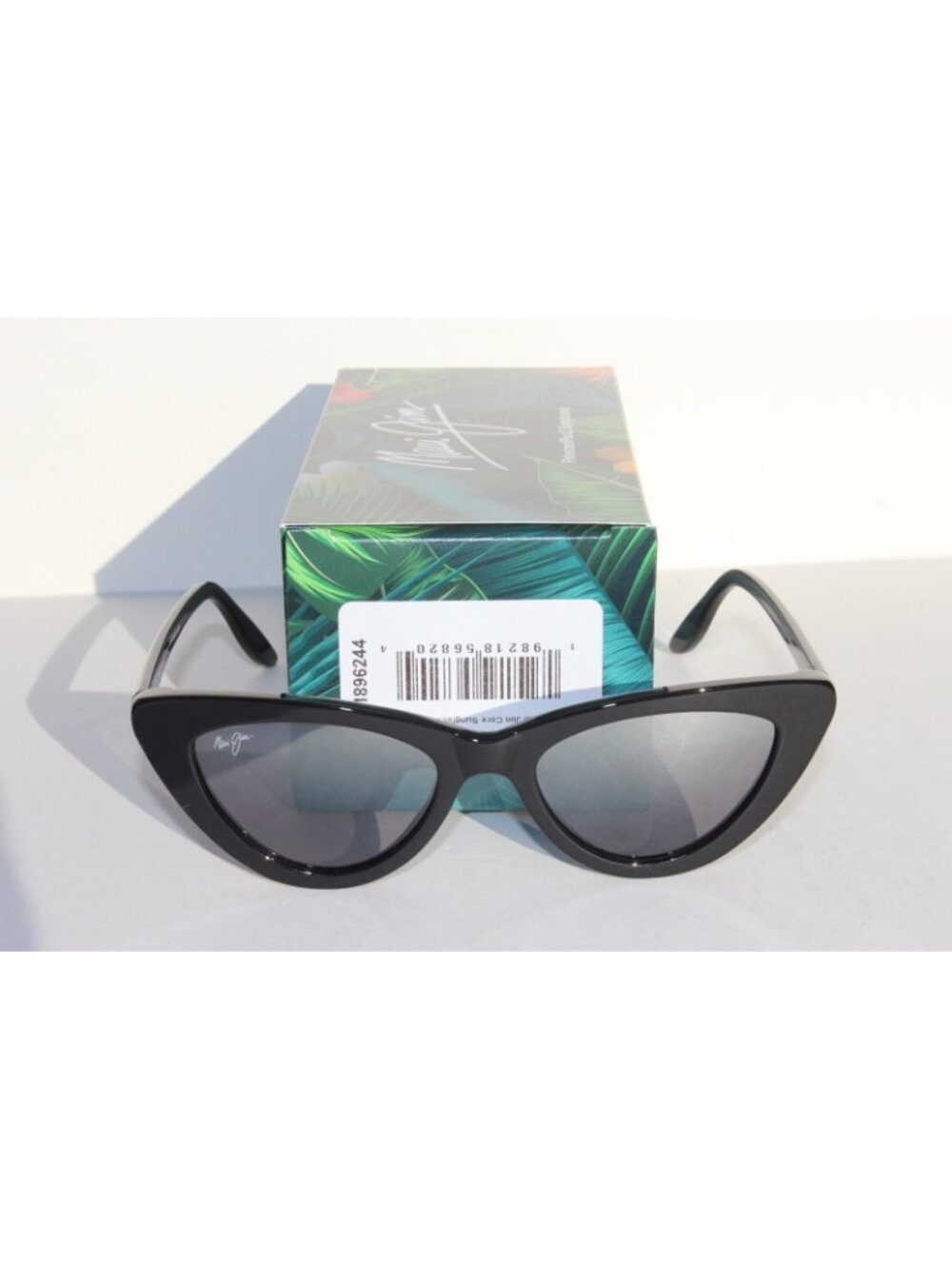 MAUI JIM Lychee POLARIZED Womens Sunglasses DSB891-02A Black/Silver NEW - Picture 8 of 10